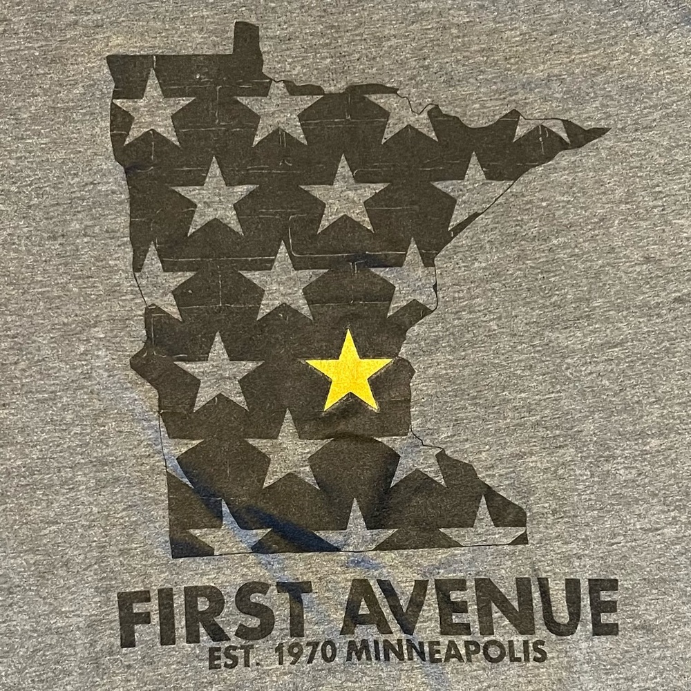 Well-loved “First Avenue” graphic-tee that’s broken-in lookin’ like vintage